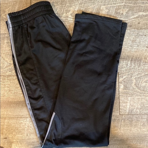 tek gear Pants - Tek Gear Black and Gray Track Pants with Elastic Waistband